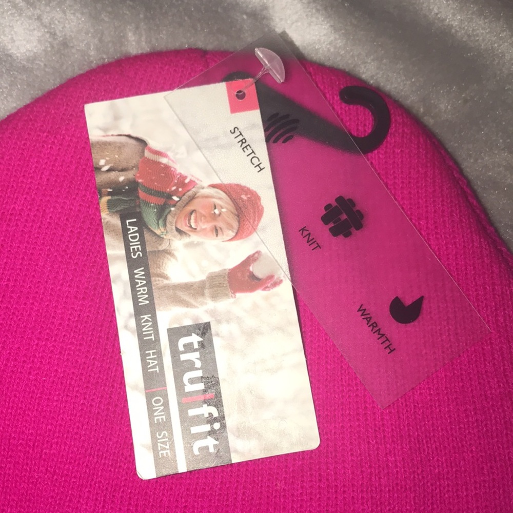 NWT Tru|Fit Ladies Warm Knit Pink in color - Picture 4 of 4